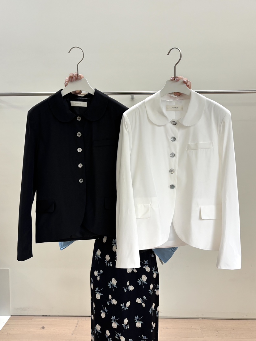 PEBBLE韓國代購女士新款人氣時尚休閑26春夏熱賣推薦夾克PEBBLE夾克