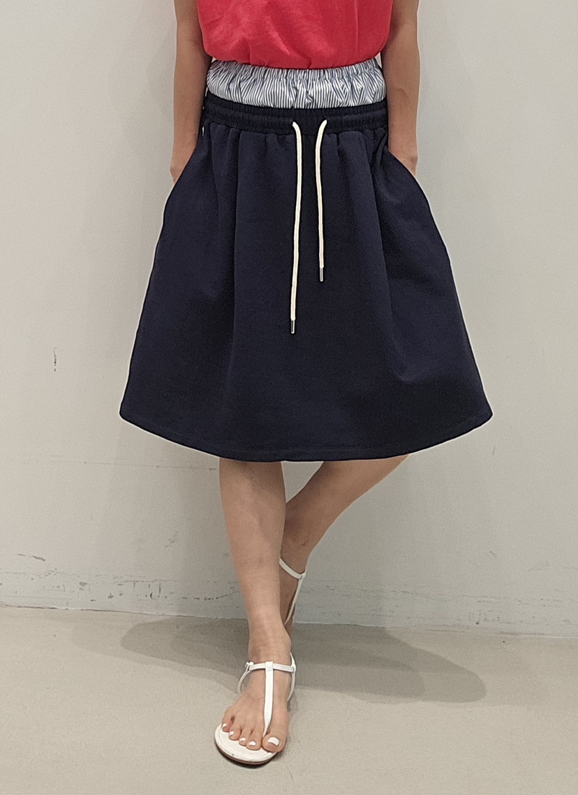 NEOUL韓國直郵實拍女裝新款推薦人氣26春夏熱賣半身裙中短裙NEOUL/ahin雙領標簽半身裙/中短裙