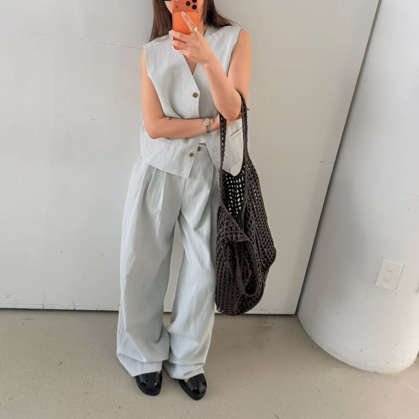 OLI SEOUL韓國代購女裝新品休閑職業時尚推薦熱賣26春夏馬甲OLI SEOUL馬甲