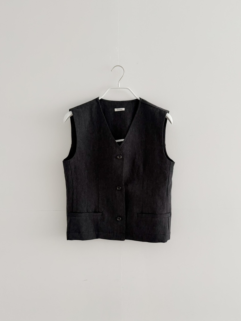 OLI SEOUL韓國代購女裝新品休閑職業時尚推薦熱賣26春夏馬甲OLI SEOUL馬甲圖色2