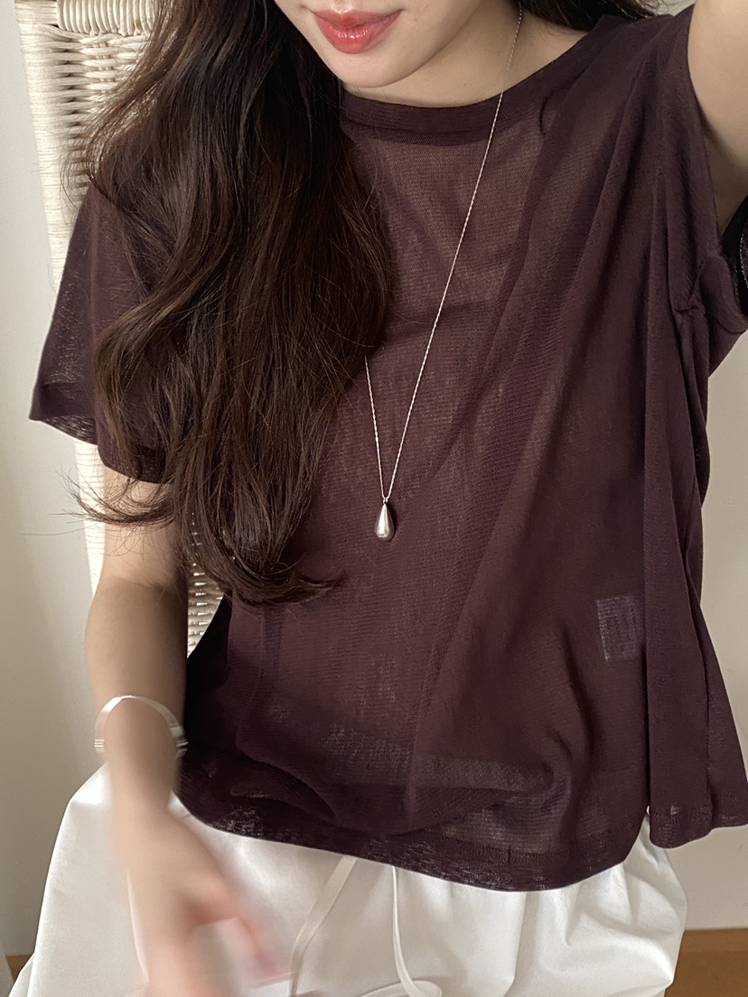 ERUME韓國直郵女士新款時尚推薦職業人氣熱賣休閑26春夏T恤ERUMET恤