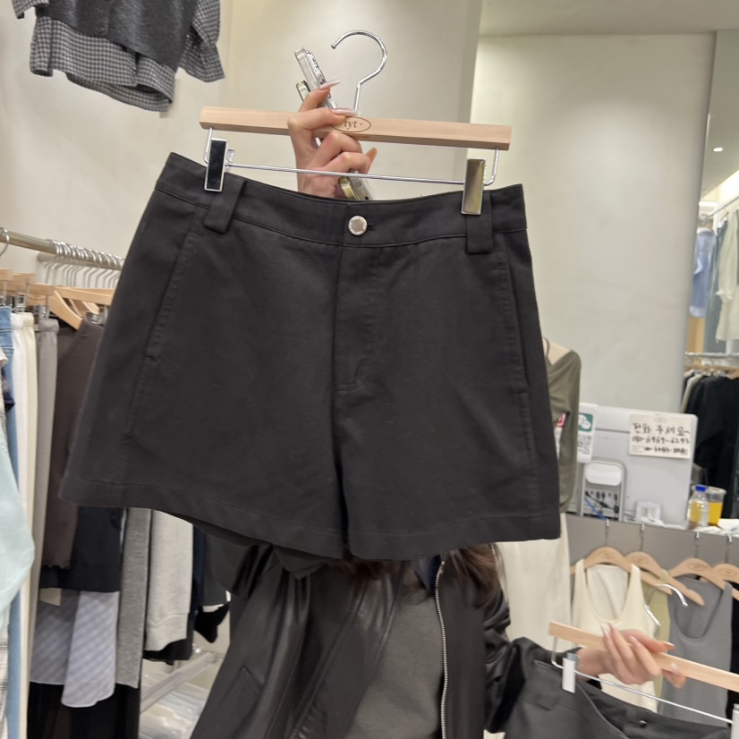 TAKE YOUE TIME韓國東大門代購女士新款熱賣職業短褲棉質TAKE YOUE TIME短褲圖色2