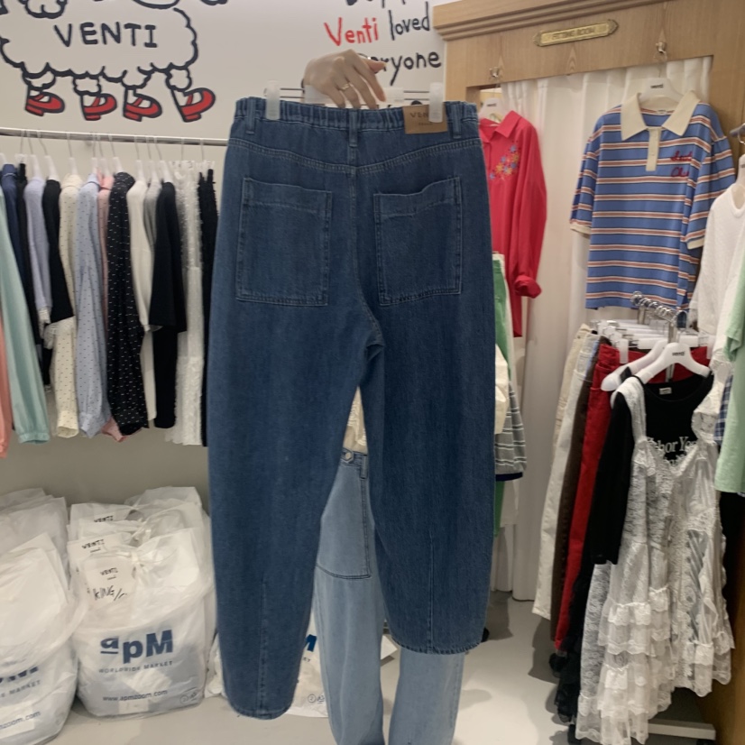 VENTI韓國東大門代購女士新品職業人氣熱賣時尚牛仔褲柔軟VENTI牛仔褲