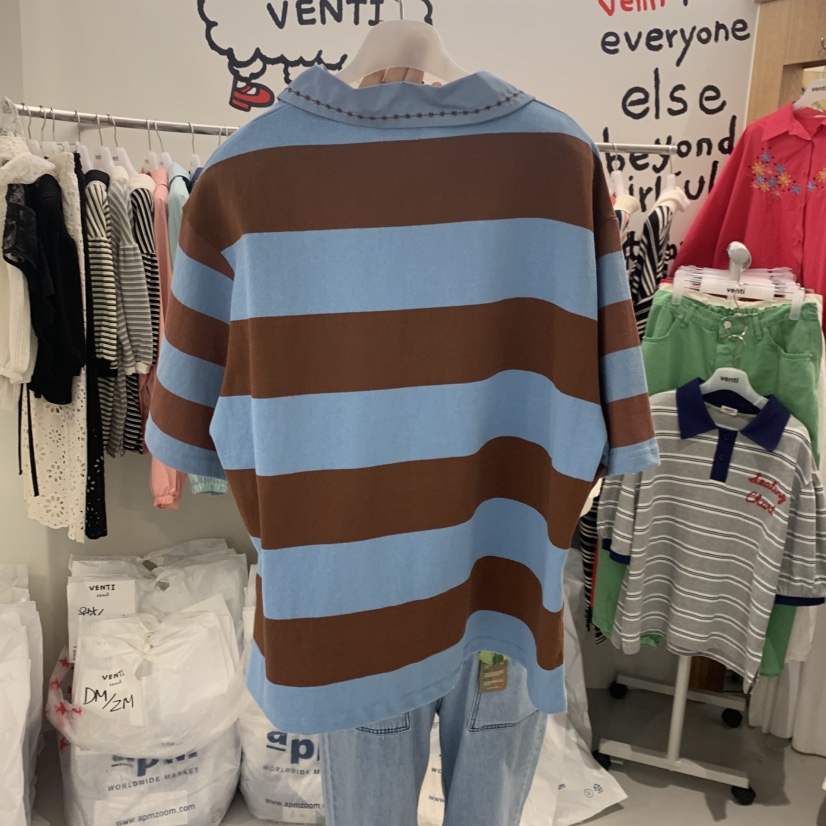 VENTI韓國直郵實拍女裝新款時尚推薦職業人氣26春夏熱賣T恤VENTIT恤