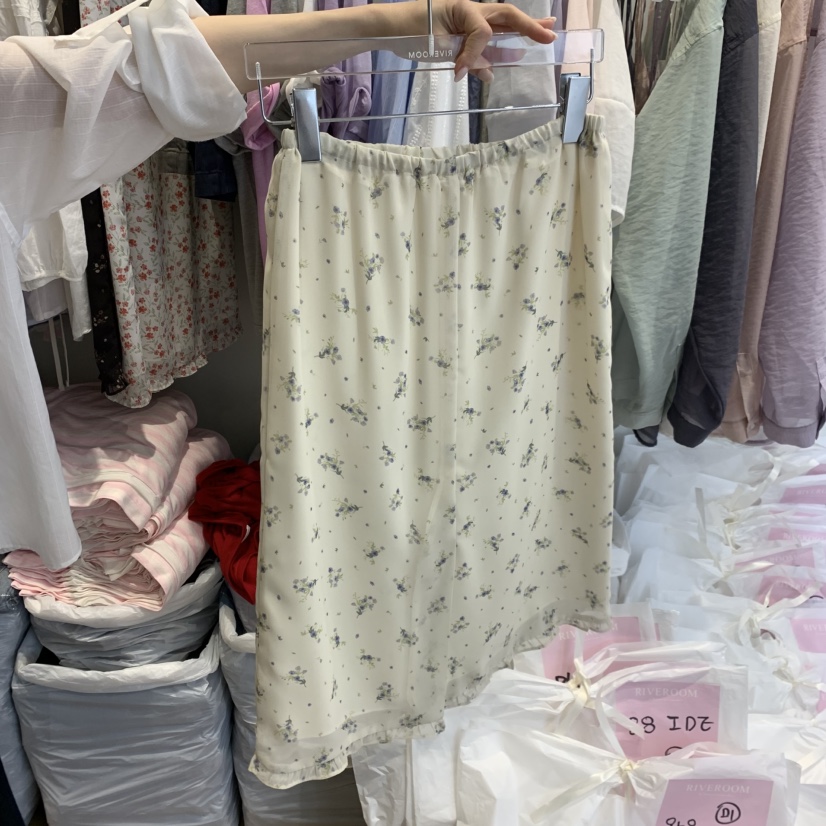 RIVEROOM韓國直郵女裝新品推薦26春夏職業人氣半身裙中短裙RIVEROOM半身裙/中短裙