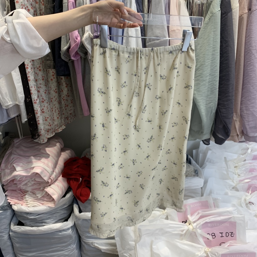 RIVEROOM韓國直郵女裝新品推薦26春夏職業人氣半身裙中短裙RIVEROOM半身裙/中短裙圖色1