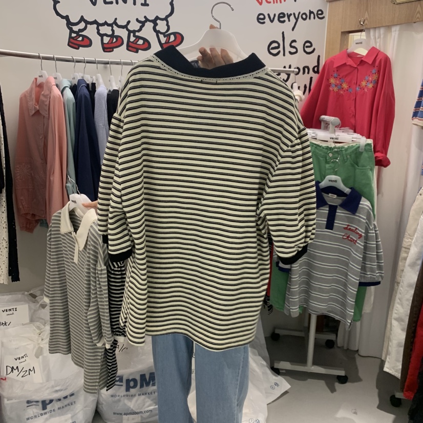 VENTI韓國東大門直郵女士新品人氣職業26春夏熱賣推薦T恤VENTIT恤