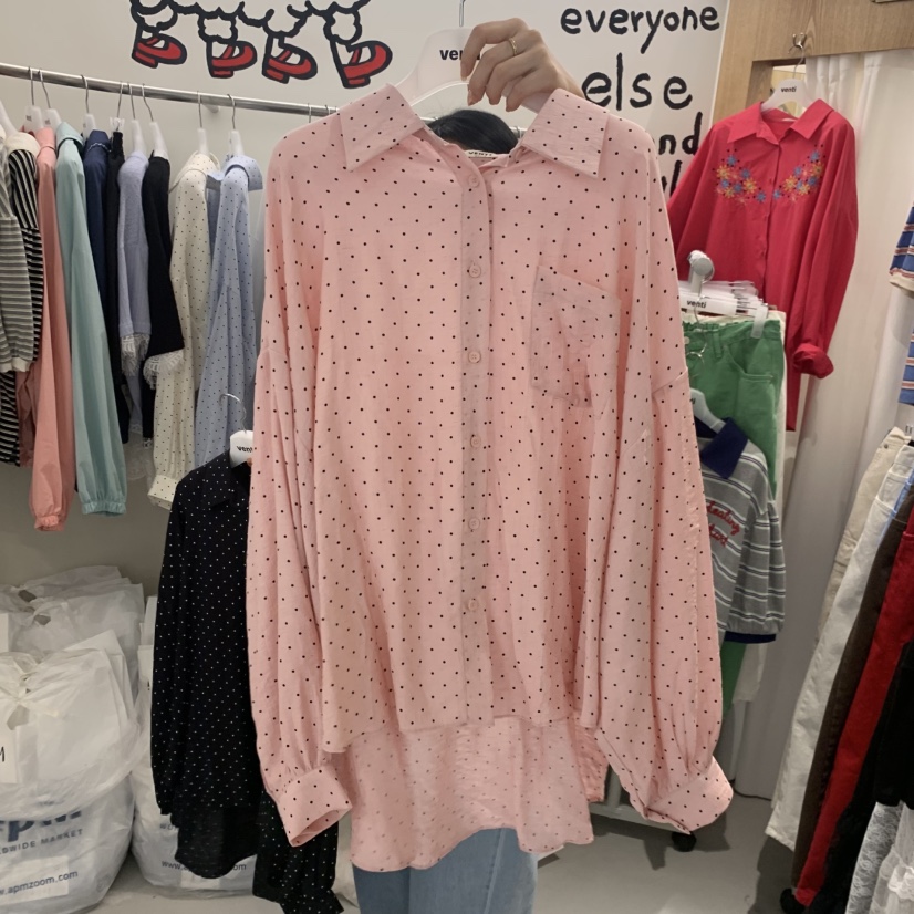 VENTI韓國直郵實拍女士新款職業休閑26春夏襯衫蕾絲衫天絲VENTI襯衫/蕾絲衫圖色3