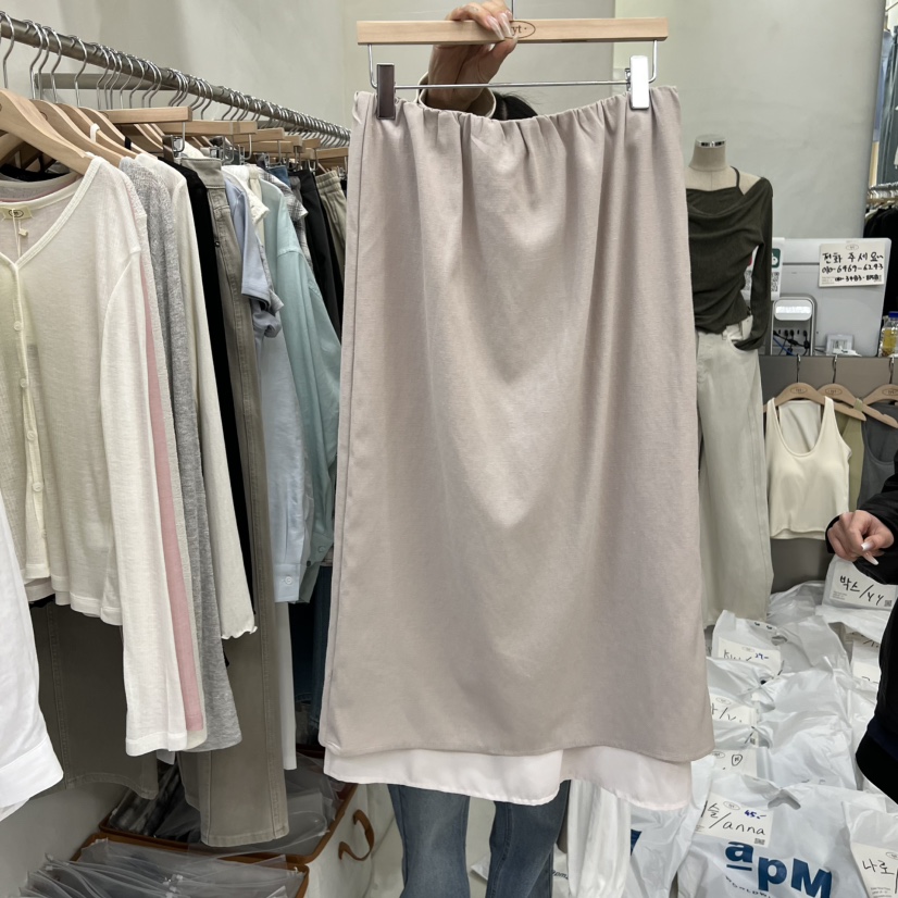 TAKE YOUE TIME韓國代購女裝新品熱賣職業推薦休閑長裙TAKE YOUE TIME長裙