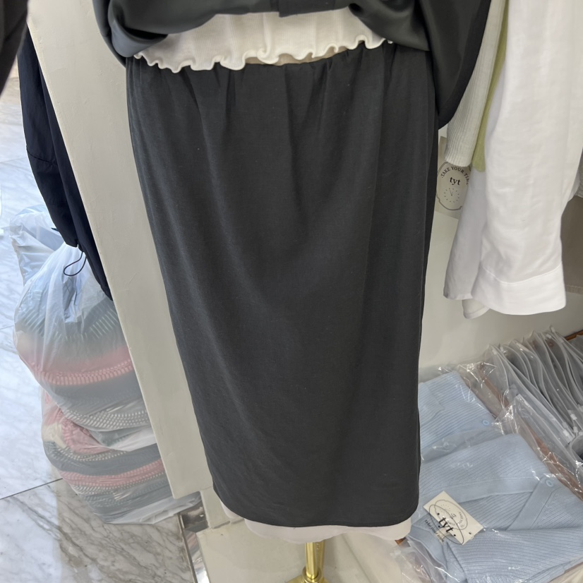 TAKE YOUE TIME韓國代購女裝新品熱賣職業推薦休閑長裙TAKE YOUE TIME長裙圖色1