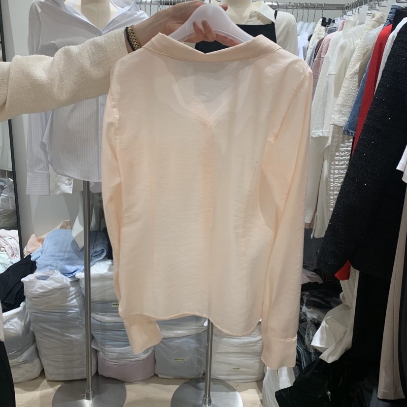 LOVE SOME韓國直郵實拍女裝新款熱賣職業26春夏襯衫蕾絲衫LOVE SOME襯衫/蕾絲衫