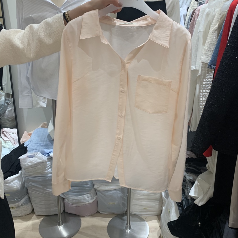 LOVE SOME韓國直郵實拍女裝新款熱賣職業26春夏襯衫蕾絲衫LOVE SOME襯衫/蕾絲衫圖色1