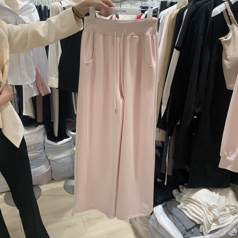 LOVE SOME韓國直郵實拍女士新品休閑時尚熱賣休閑褲系帶LOVE SOME休閑褲圖色2