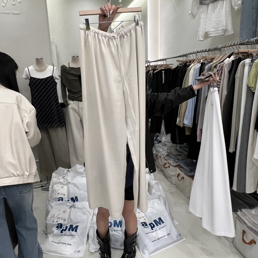 TAKE YOUE TIME韓國東大門直郵女士新款人氣休閑褲絲質TAKE YOUE TIME休閑褲圖色2