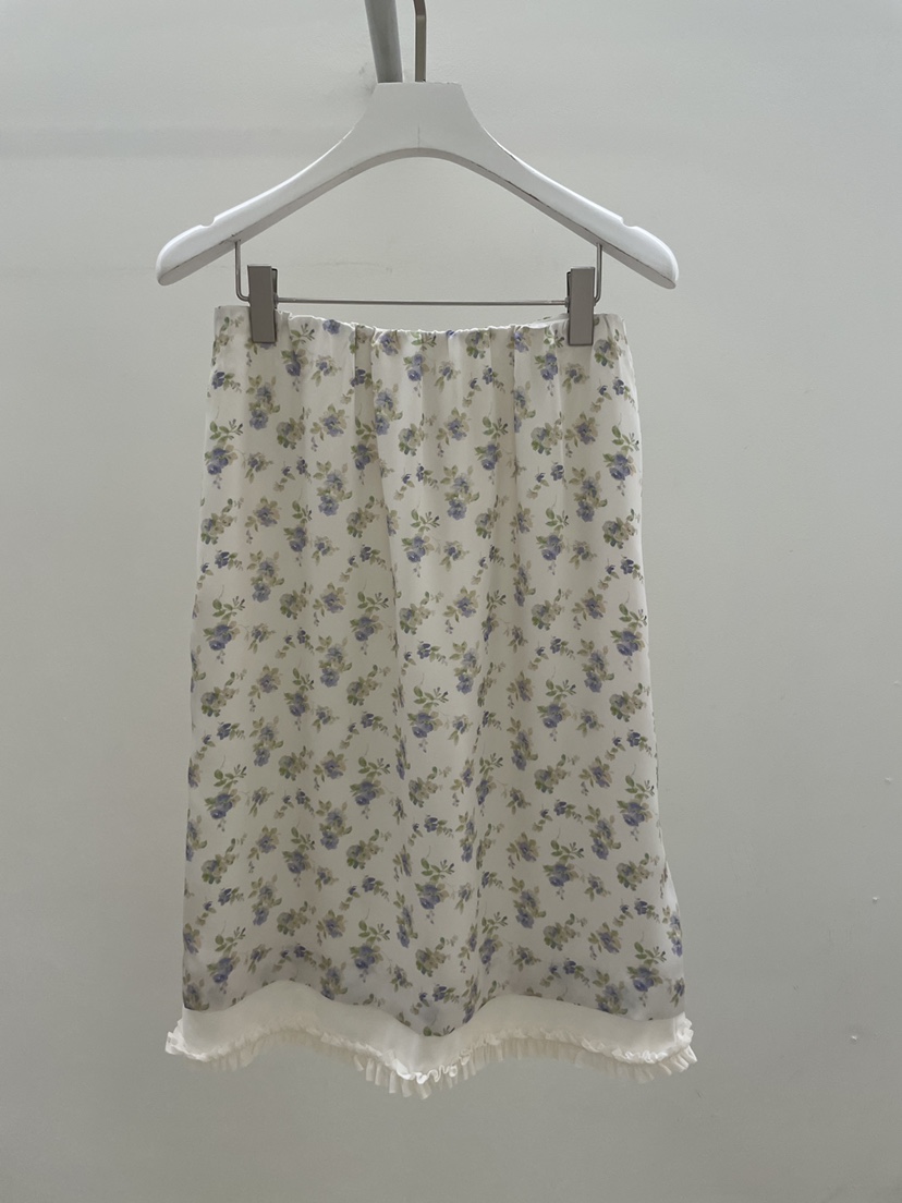 PEBBLE韓國直郵女士新款26春夏推薦休閑人氣半身裙中短裙PEBBLE半身裙/中短裙圖色1