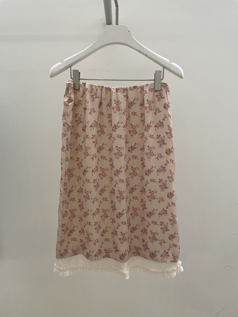 PEBBLE韓國直郵女士新款26春夏推薦休閑人氣半身裙中短裙PEBBLE半身裙/中短裙圖色2