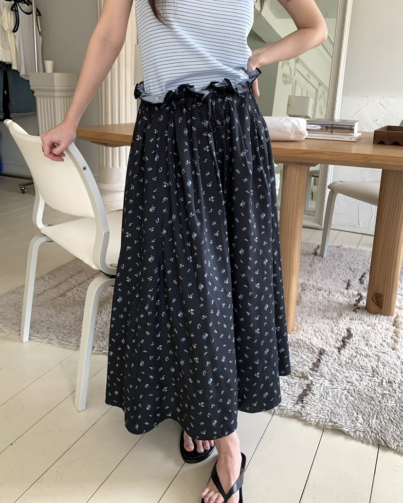 PEBBLE韓國直郵實拍女裝新款職業熱賣時尚休閑人氣26春夏長裙PEBBLE長裙