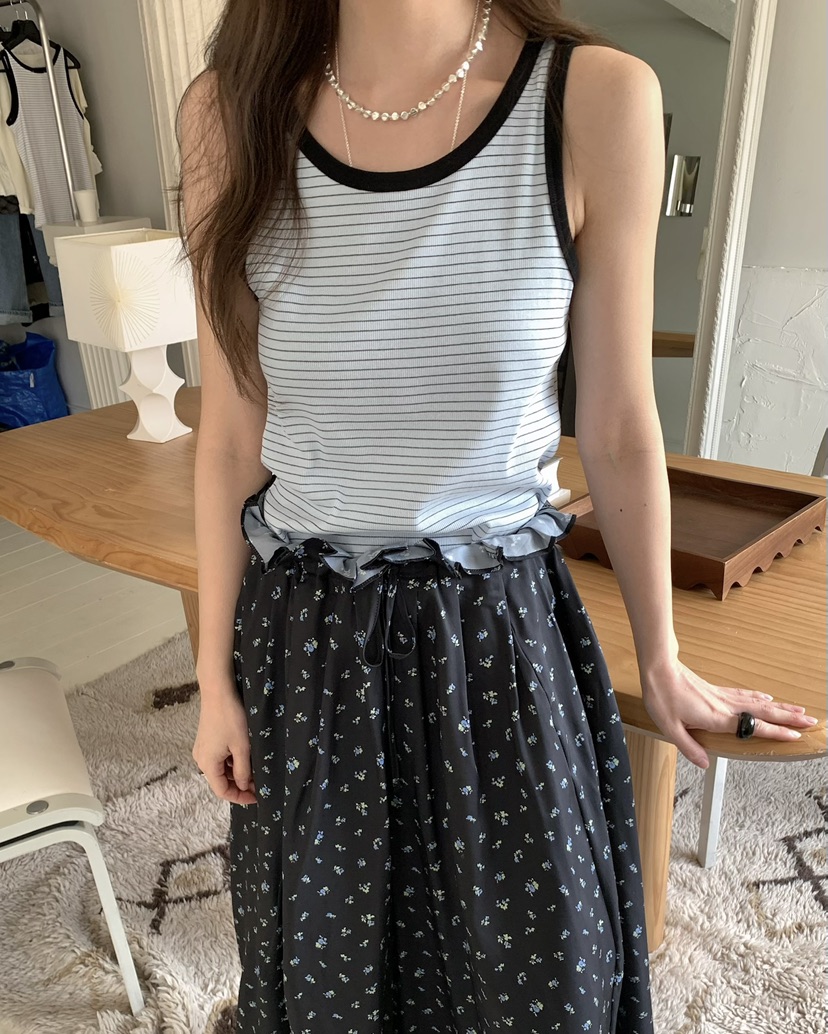 PEBBLE韓國直郵實拍女裝新款職業熱賣時尚休閑人氣26春夏長裙PEBBLE長裙