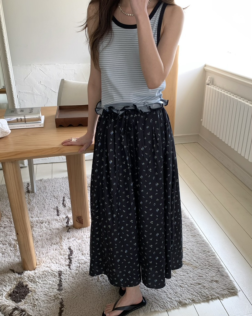 PEBBLE韓國直郵實拍女裝新款職業熱賣時尚休閑人氣26春夏長裙PEBBLE長裙