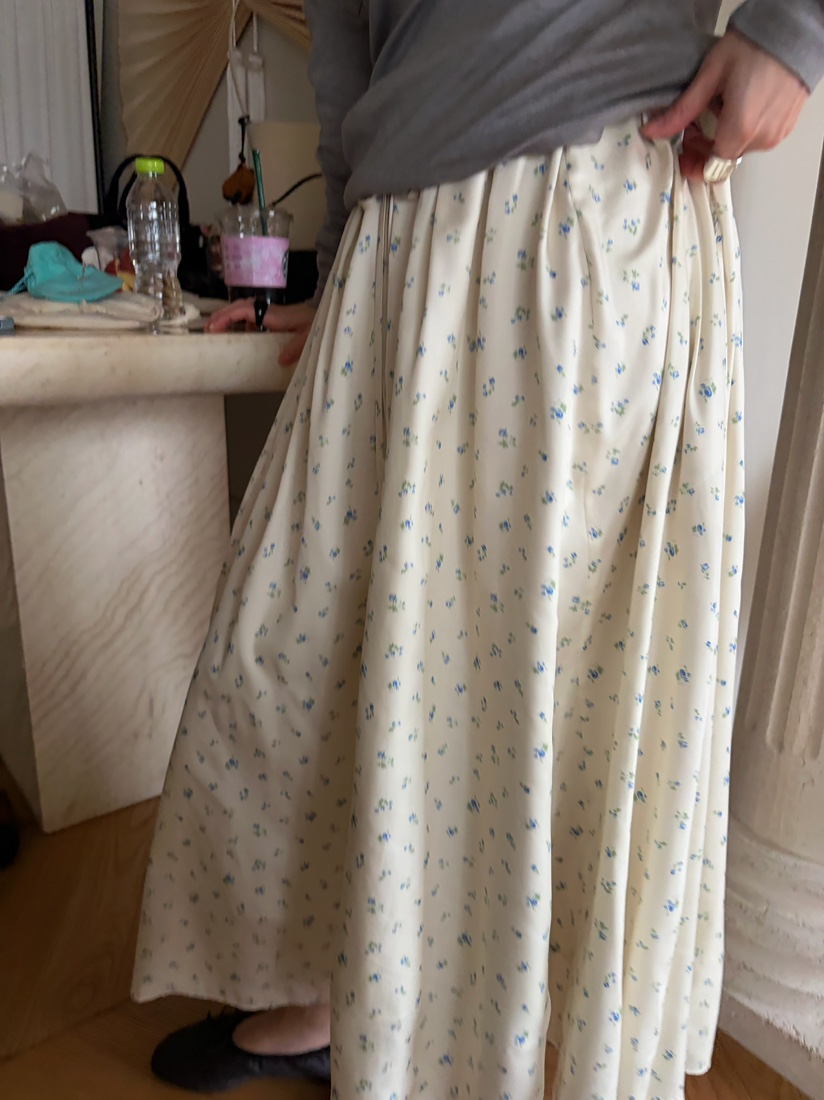 PEBBLE韓國直郵實拍女裝新款職業熱賣時尚休閑人氣26春夏長裙PEBBLE長裙