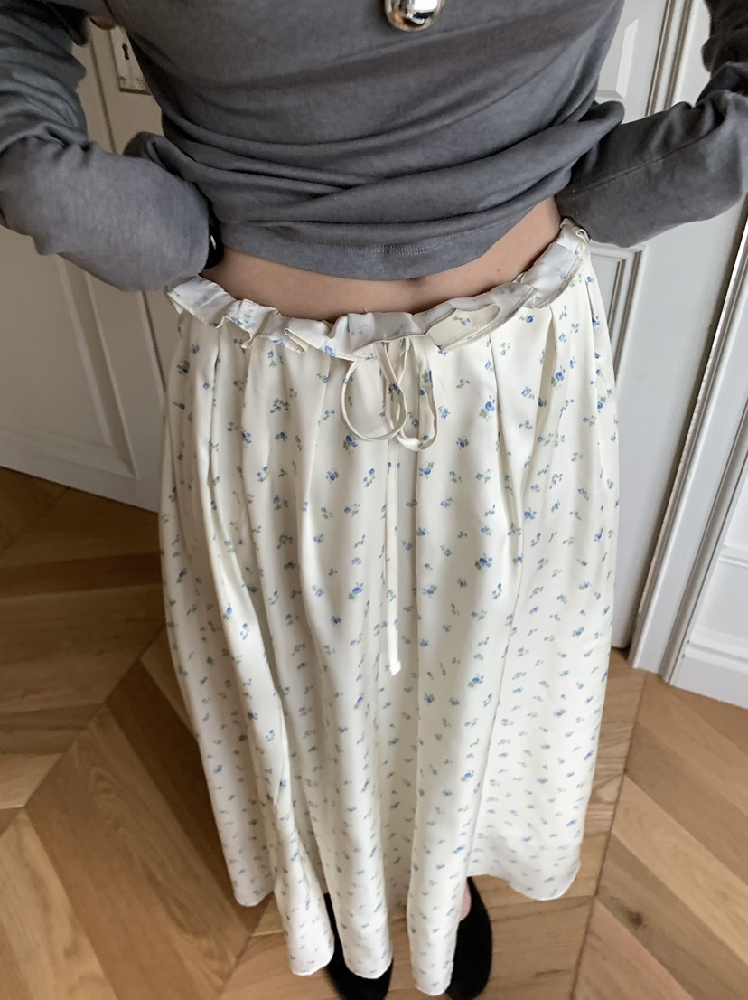 PEBBLE韓國直郵實拍女裝新款職業熱賣時尚休閑人氣26春夏長裙PEBBLE長裙