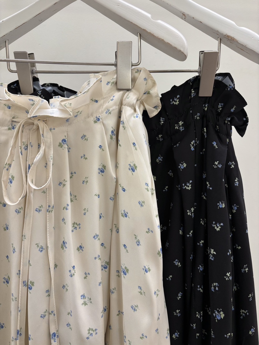 PEBBLE韓國直郵實拍女裝新款職業熱賣時尚休閑人氣26春夏長裙PEBBLE長裙