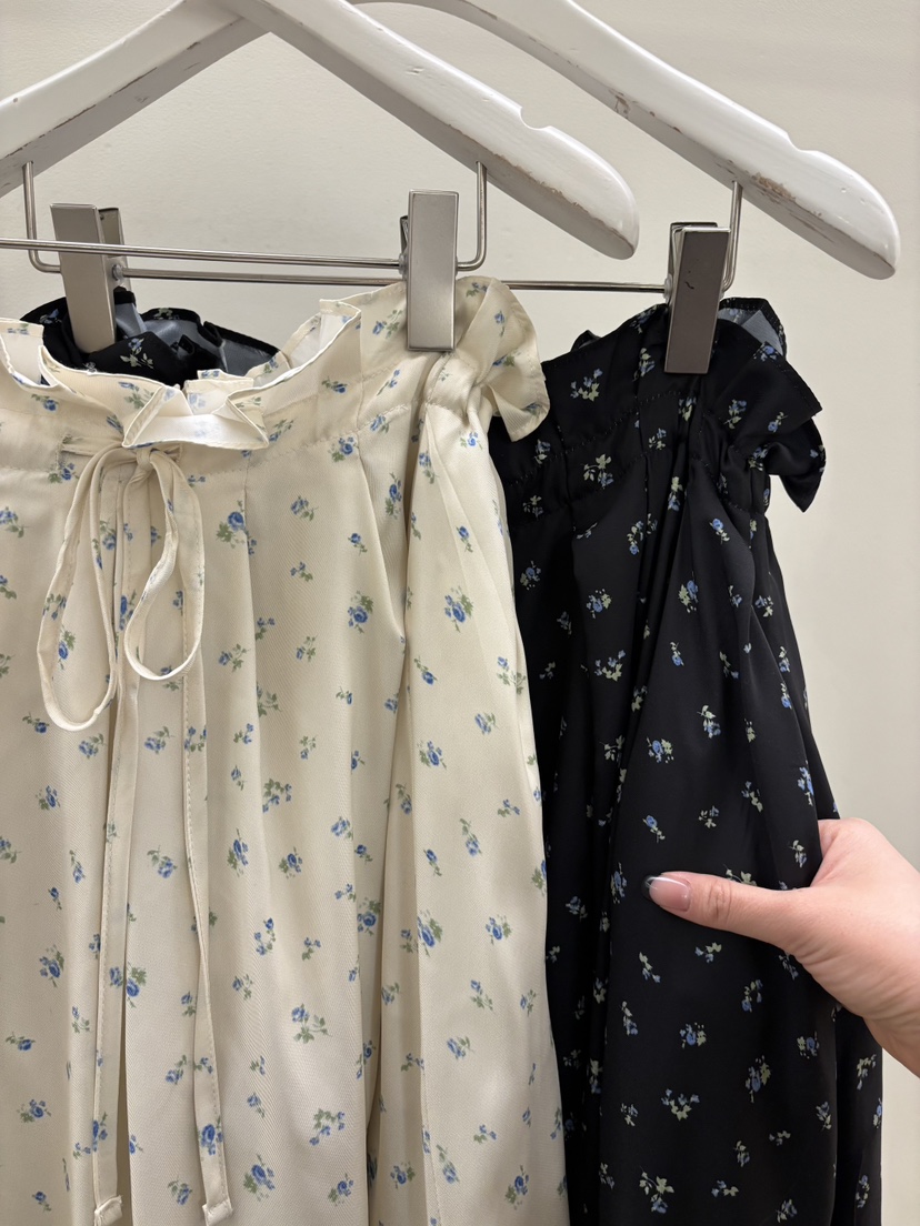 PEBBLE韓國直郵實拍女裝新款職業熱賣時尚休閑人氣26春夏長裙PEBBLE長裙