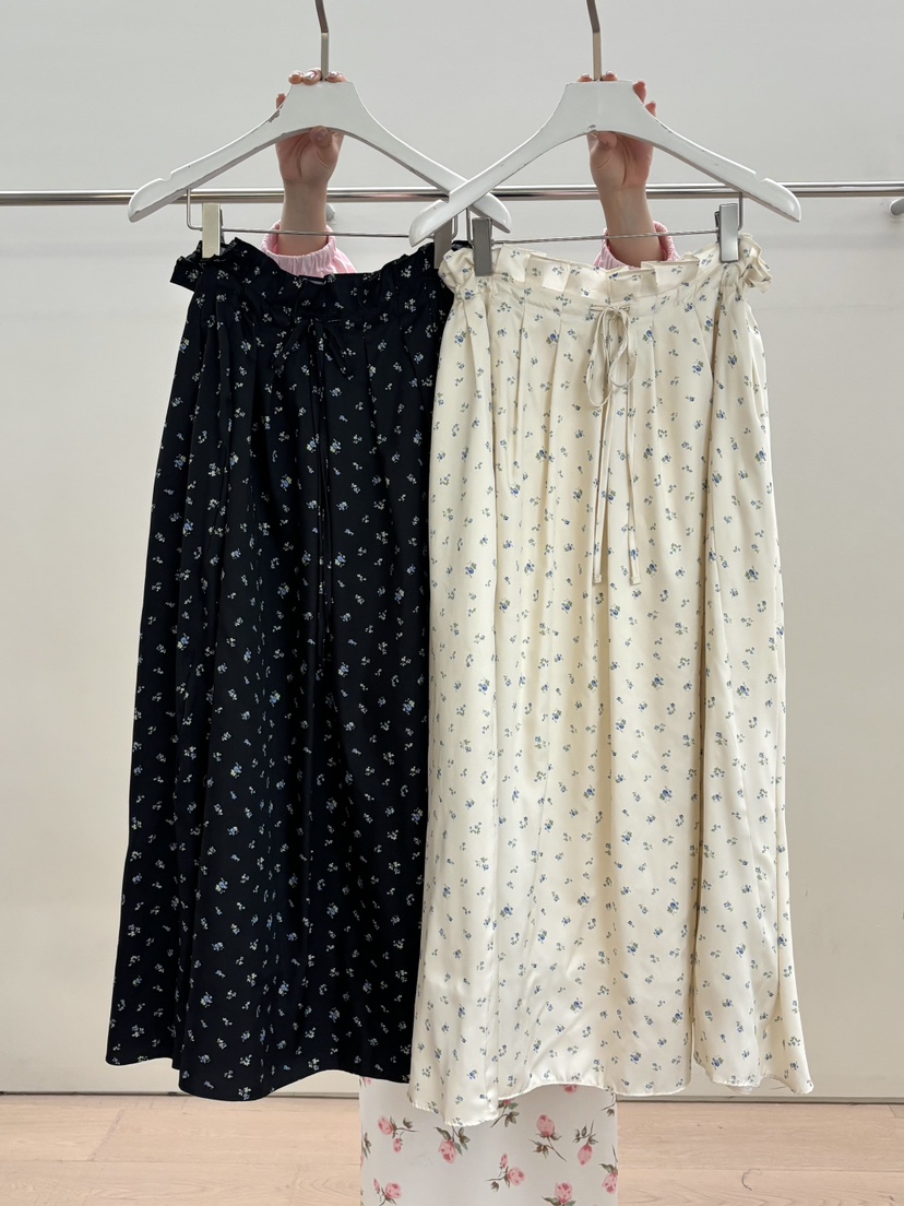 PEBBLE韓國直郵實拍女裝新款職業熱賣時尚休閑人氣26春夏長裙PEBBLE長裙