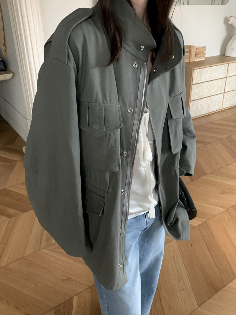 PEBBLE韓國東大門直郵女士新款人氣26春夏時尚休閑職業夾克PEBBLE夾克