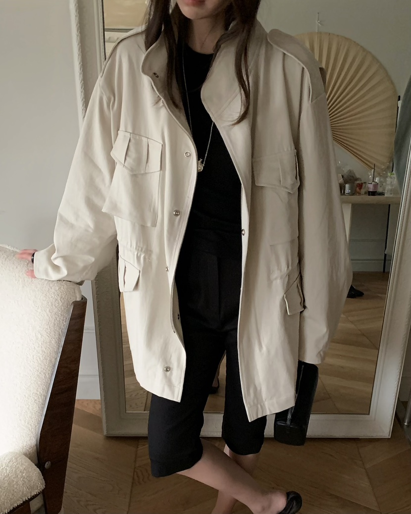 PEBBLE韓國東大門直郵女士新款人氣26春夏時尚休閑職業夾克PEBBLE夾克