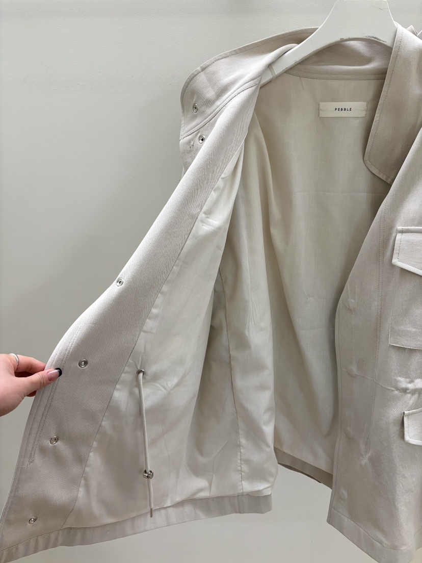 PEBBLE韓國東大門直郵女士新款人氣26春夏時尚休閑職業夾克PEBBLE夾克