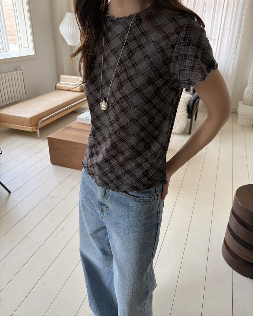 PEBBLE韓國東大門代購女裝新款26春夏人氣推薦熱賣職業T恤PEBBLET恤