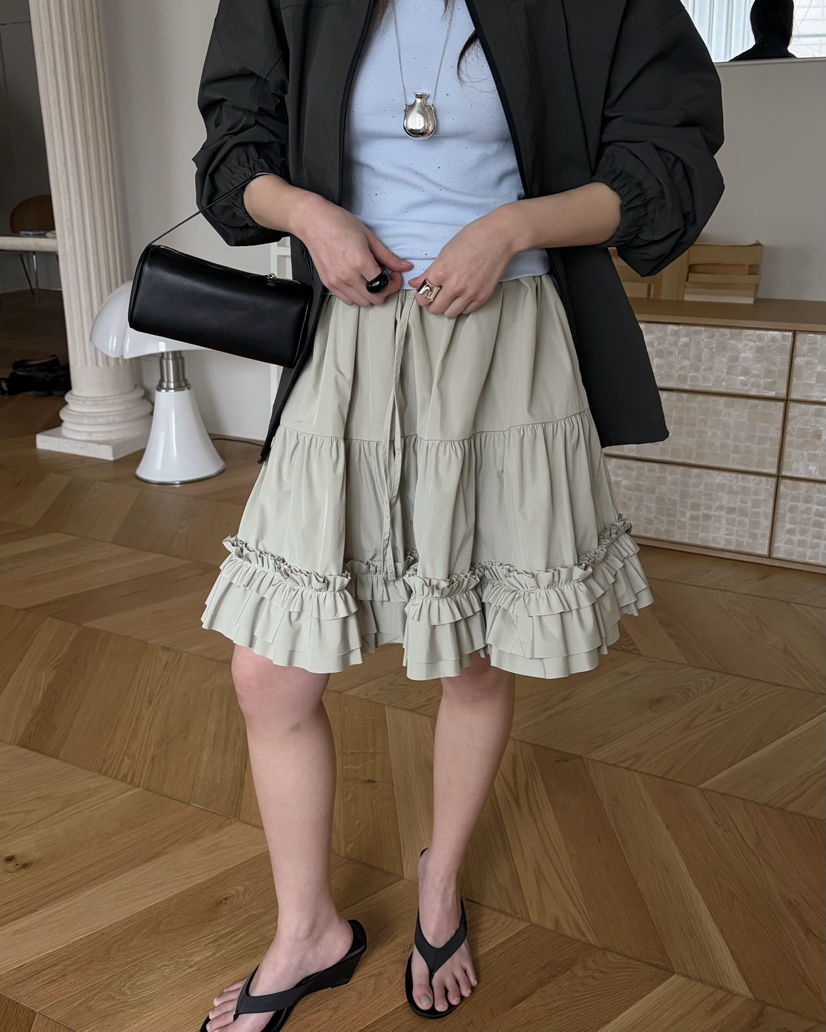 PEBBLE韓國東大門直郵女裝新品人氣時尚職業半身裙中短裙PEBBLE半身裙/中短裙