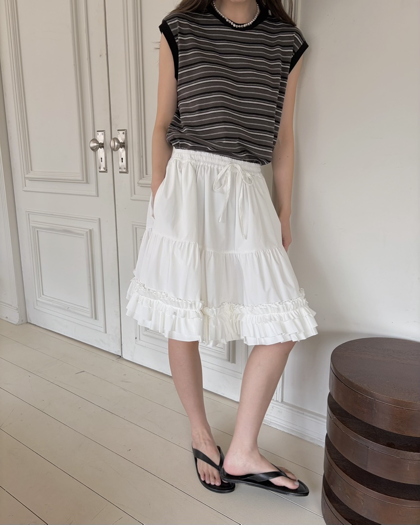 PEBBLE韓國東大門直郵女裝新品人氣時尚職業半身裙中短裙PEBBLE半身裙/中短裙