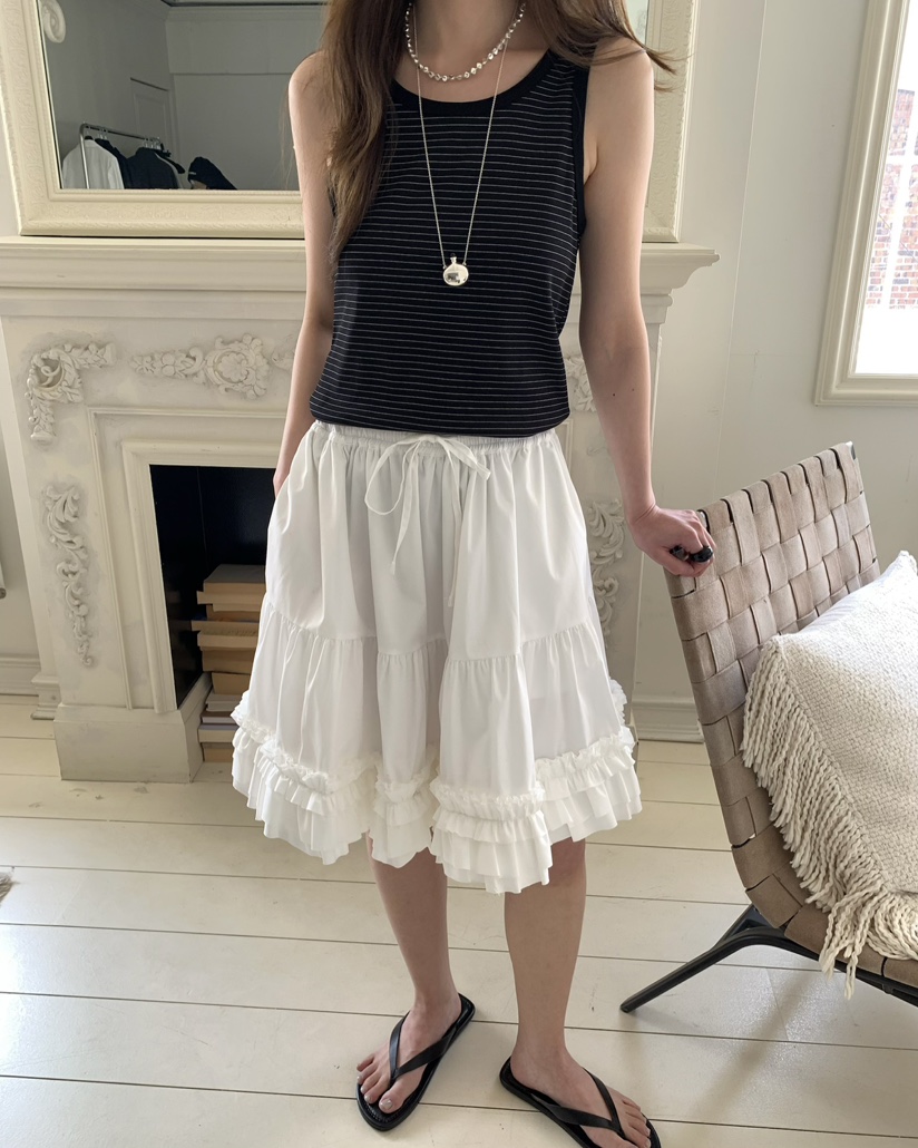 PEBBLE韓國東大門直郵女裝新品人氣時尚職業半身裙中短裙PEBBLE半身裙/中短裙