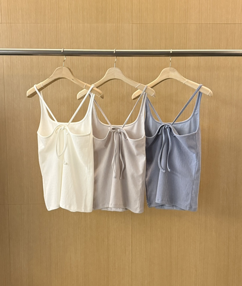 CULLUM韓國直郵實拍女裝新款熱賣休閑時尚26春夏吊帶背心CULLUM吊帶/背心