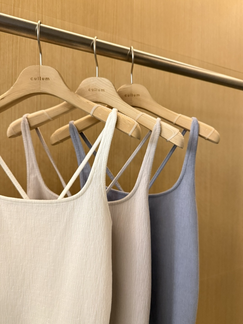 CULLUM韓國直郵實拍女裝新款熱賣休閑時尚26春夏吊帶背心CULLUM吊帶/背心