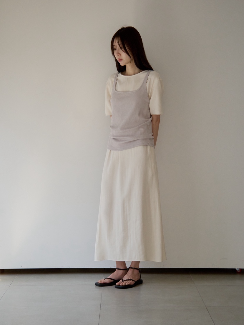 CULLUM韓國直郵實拍女裝新款熱賣休閑時尚26春夏吊帶背心CULLUM吊帶/背心