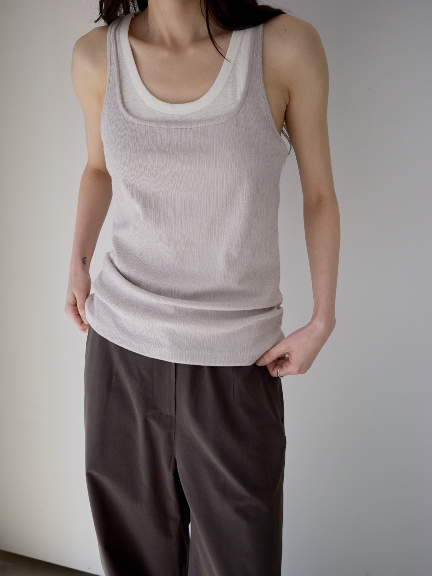 CULLUM韓國直郵實拍女裝新款熱賣休閑時尚26春夏吊帶背心CULLUM吊帶/背心