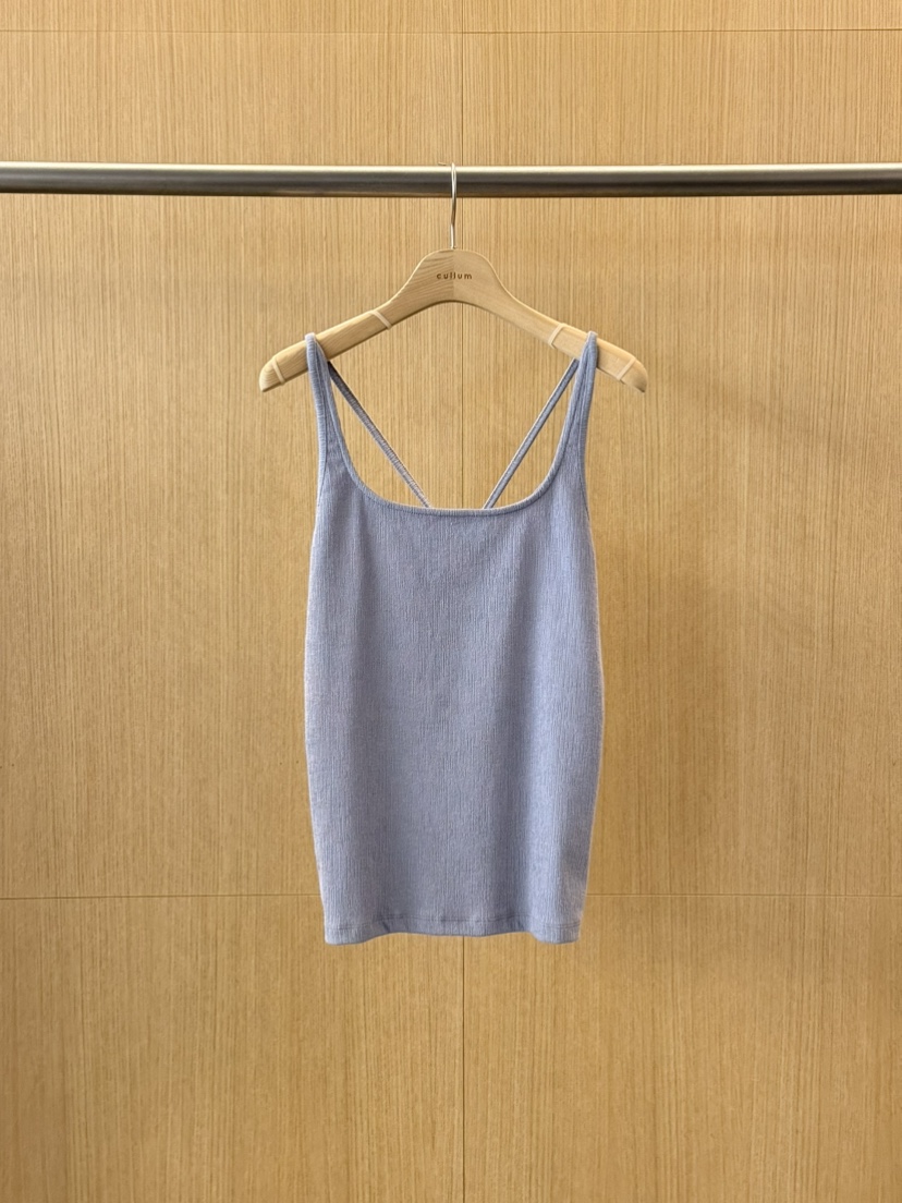CULLUM韓國直郵實拍女裝新款熱賣休閑時尚26春夏吊帶背心CULLUM吊帶/背心圖色3