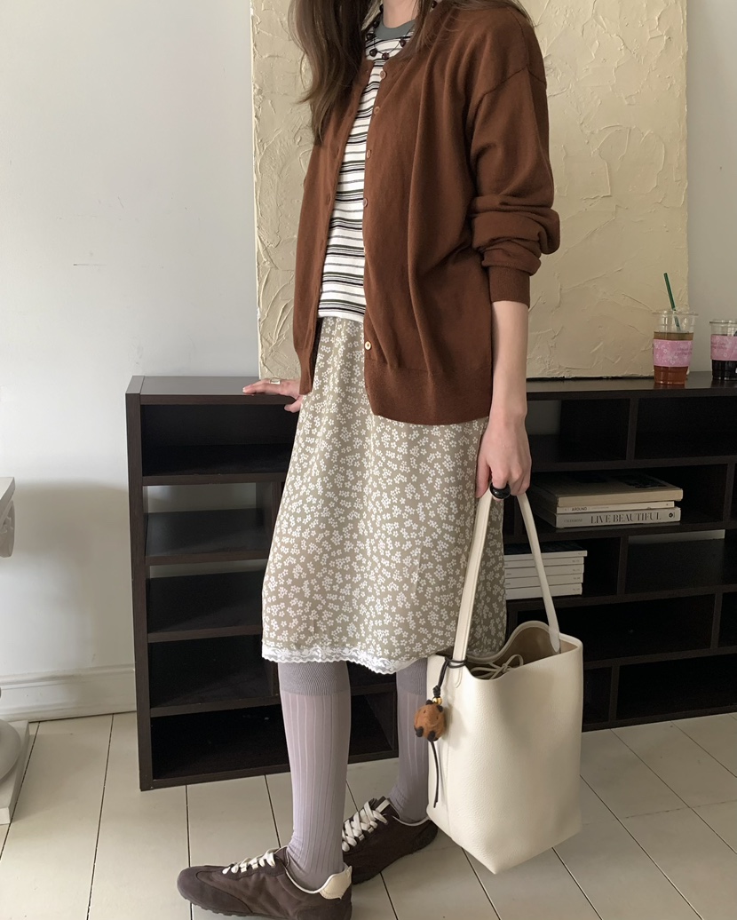 PEBBLE韓國直郵實拍女士新品推薦職業26春夏人氣針織衫開衫PEBBLE針織衫