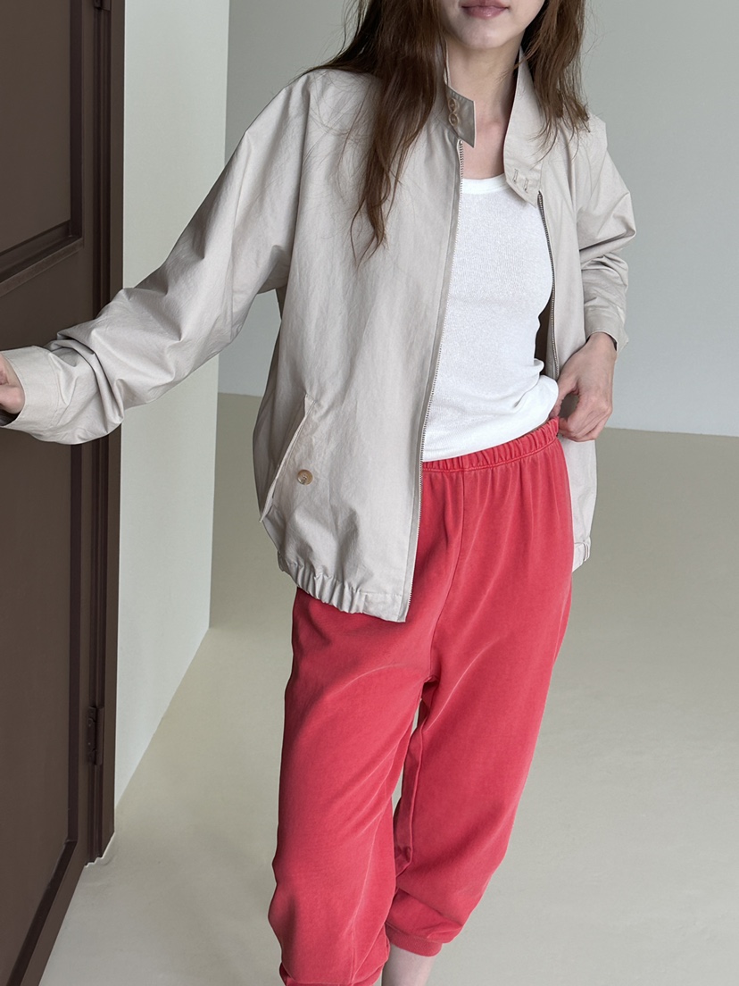 JEONG GAM STUDIOS韓國直郵女士新款熱賣休閑推薦夾克高領JEONG GAM STUDIOS夾克