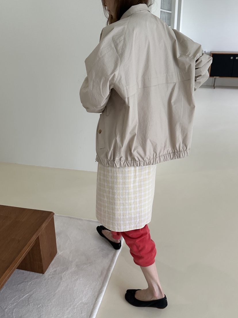 JEONG GAM STUDIOS韓國直郵女士新款熱賣休閑推薦夾克高領JEONG GAM STUDIOS夾克