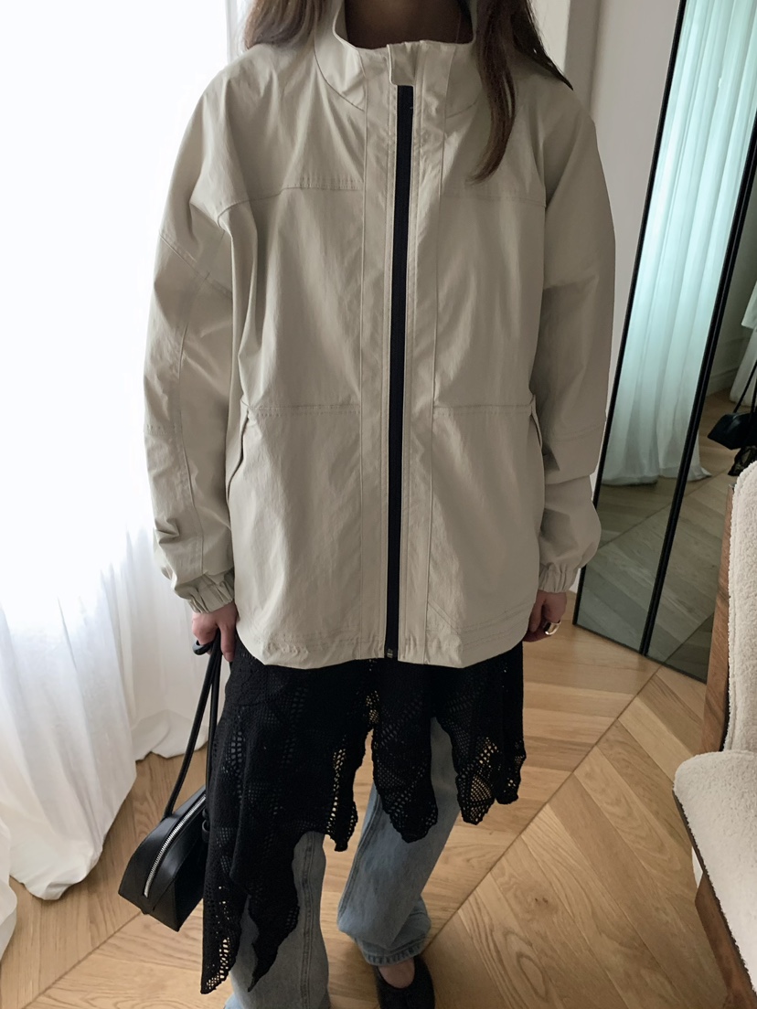 PEBBLE韓國直郵實拍女士新品人氣26春夏熱賣休閑夾克拉鏈PEBBLE夾克