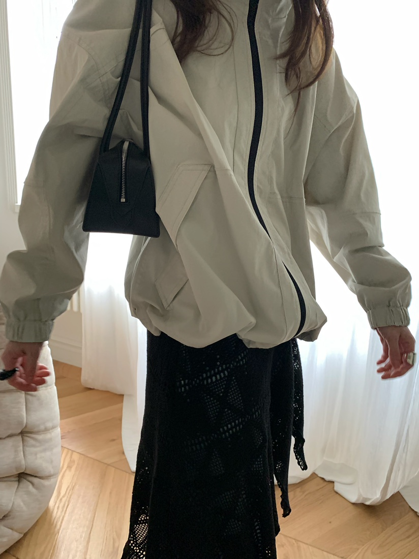 PEBBLE韓國直郵實拍女士新品人氣26春夏熱賣休閑夾克拉鏈PEBBLE夾克