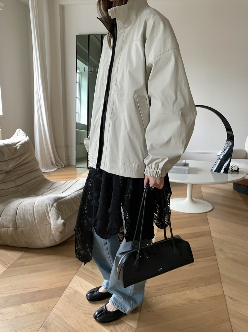 PEBBLE韓國直郵實拍女士新品人氣26春夏熱賣休閑夾克拉鏈PEBBLE夾克