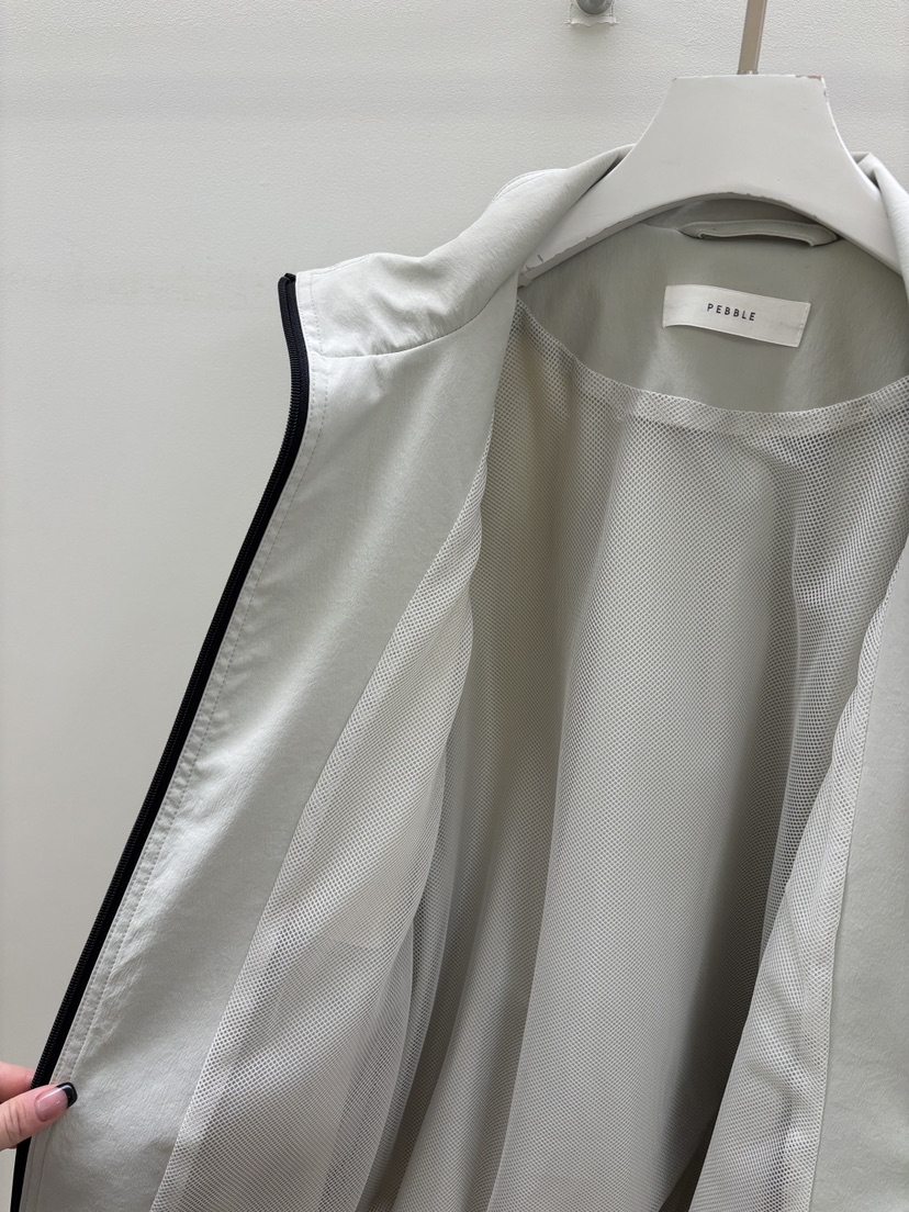 PEBBLE韓國直郵實拍女士新品人氣26春夏熱賣休閑夾克拉鏈PEBBLE夾克