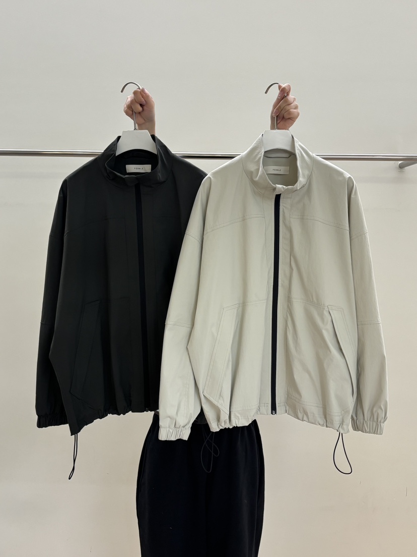 PEBBLE韓國直郵實拍女士新品人氣26春夏熱賣休閑夾克拉鏈PEBBLE夾克