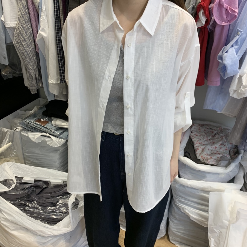 RIVEROOM韓國東大門直郵女裝新款休閑熱賣推薦襯衫蕾絲衫RIVEROOM襯衫/蕾絲衫圖色3