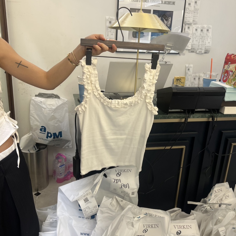 VIRKIN韓國直郵女裝新款人氣推薦職業26春夏熱賣吊帶背心VIRKIN吊帶/背心